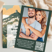 Foto Elegant Italië Capri Bestemming Bruiloft Kaart