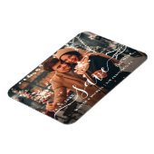 Foto Elegant & Modern Wedding Save the Date Magneet (Linkerzijde)