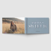 Foto Elegant Simple Sweet 16 Gastenboek (Volledig)