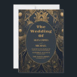 Foto Elegante Art Deco Peacocks Bruiloft Kaart<br><div class="desc">Introductie van onze foto Elegante Art Deco bruiloft uitnodiging! Deze uitnodiging combineert de glamour van de Art Deco stijl naadloos met een persoonlijke touch. Het geometrische en Art Deco-ontwerp voegt een weelderig en stijlvol element toe aan uw huwelijksbriefpapier, waardoor een sfeer van luxe en verfijning wordt gecreëerd. Wat deze uitnodiging...</div>