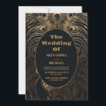 Foto Elegante Art Deco Peacocks Bruiloft Kaart<br><div class="desc">Introductie van onze foto Elegante Art Deco bruiloft uitnodiging! Deze uitnodiging combineert de glamour van de Art Deco stijl naadloos met een persoonlijke touch. Het geometrische en Art Deco-ontwerp voegt een weelderig en stijlvol element toe aan uw huwelijksbriefpapier, waardoor een sfeer van luxe en verfijning wordt gecreëerd. Wat deze uitnodiging...</div>