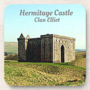 Foto Elliot Clan van Hermitage Castle Scotland Drankjes Onderzetter