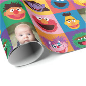 Foto Elmo en vrienden inpakpapier (Rol Hoek)