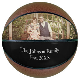 Foto en familiefamentfoto op maat basketbal