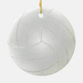 Foto en Gepersonaliseerde Volleybal Ornamenten (Achterkant)