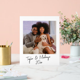 Foto en handgeschreven tekst Sjabloon gepersonalis Acryl Bord