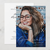 Foto- en handschrift-typografie Afstudeerklas van Kaart (Voorkant / Achterkant)