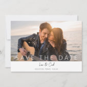 Foto en kalligrafie 5 MOD Opslaan Datum Kaart (Voorkant)