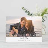 Foto en kalligrafie 5 MOD Opslaan Datum Kaart (Staand voorkant)