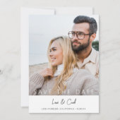 Foto en kalligrafie 5 MOD V Opslaan Datum Kaart (Voorkant)