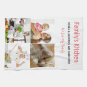 Foto en moderne typografie keukenhanddoeken (Horizontaal)