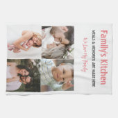 Foto en moderne typografie keukenhanddoeken (Horizontaal)