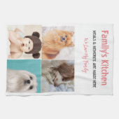 Foto en moderne typografie keukenhanddoeken (Horizontaal)