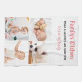 Foto en moderne typografie keukenhanddoeken (Horizontaal)