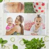 Foto en moderne typografie keukenhanddoeken (Gevouwen)