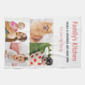 Foto en moderne typografie keukenhanddoeken (Horizontaal)