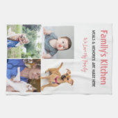 Foto en moderne typografie keukenhanddoeken (Horizontaal)