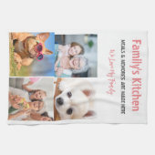 Foto en moderne typografie keukenhanddoeken (Horizontaal)