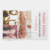 Foto en moderne typografie keukenhanddoeken (Horizontaal)