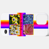 Foto en Monogram Cel Telefoon Case HAMbyWG (Achterkant (horizontaal))