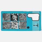 Foto en Monogram Cel Telefoon Case HAMbyWG Samsung Galaxy Hoesje (Achterkant horizontaal)