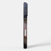 Foto en naam gepersonaliseerde moderne typografie Case-Mate iPhone case (Achterkant / Rechts)