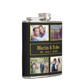 Foto en naam heupfles (Rechts)