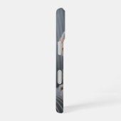 Foto en naam op maat gemaakte gepersonaliseerde ho iPhone 16 hoesje (Rechterkant)