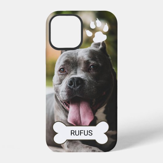 Foto en naam op maat gemaakte gepersonaliseerde ho iPhone hoesje (Achterkant)