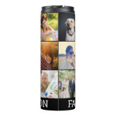 Foto en naam uploaden thermosbeker (Achterkant)