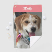 Foto en naam van DIY Pet, koraal Golfhanddoek (Insitu)