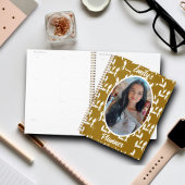 Foto en naam voor meisjes - Golden Leaf Planner