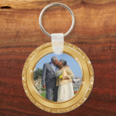 Foto en persoonlijke 50e Jubileum Sleutelhanger (Achterkant)