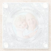 Foto en persoonlijke 60e Jubileum Onderzetters (Achterkant)