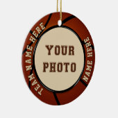 Foto en persoonlijke Basketball Ornament (Rechts)