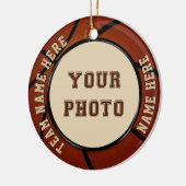 Foto en persoonlijke Basketball Ornament (Links)