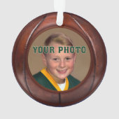 FOTO en persoonlijke kerstversieringen voor sport Ornament (achterkant)