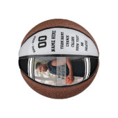FOTO en persoonlijke mini-Basketball Uw kleuren Basketbal (Voorkant)
