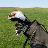 Foto- en scriptnaam van uw kind golfheadcover (Insitu)