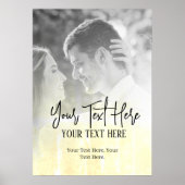 Foto- en scripttekst Poster (Voorkant)