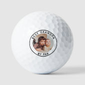 Foto en tekst Gepersonaliseerd Beste Opa door Par Golfballen (Voorkant)