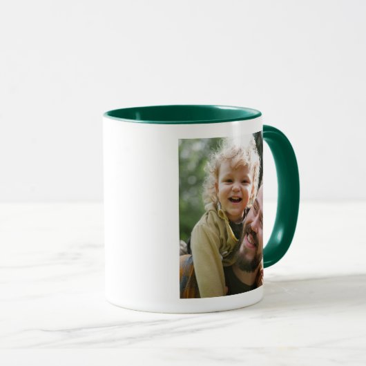 Foto en tekst Gepersonaliseerde foto Mok (Voorkant rechts)