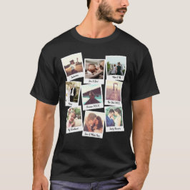 Foto en tekst met  stijl koelen t-shirt