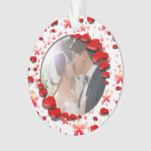 Foto en tekst met Sweethearts Ornament (voorkant)