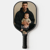 Foto en tekst papa pickleball paddle (Achterkant)