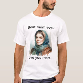 Foto en tekst shirt voor mama