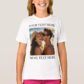 Foto en tekst t-shirt (Voorkant)