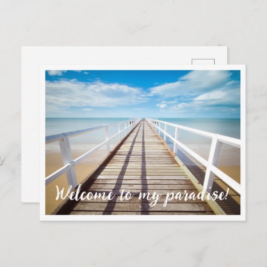 Foto en tekst uploaden briefkaart (Voorkant / Achterkant)