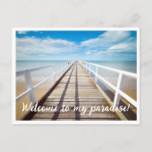 Foto en tekst uploaden briefkaart (Voorkant)