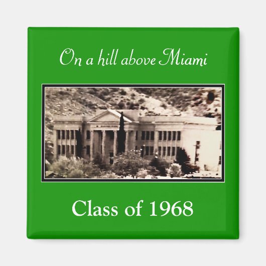  foto- en tekstmagneten in uw kleuren magneet (Voorkant)